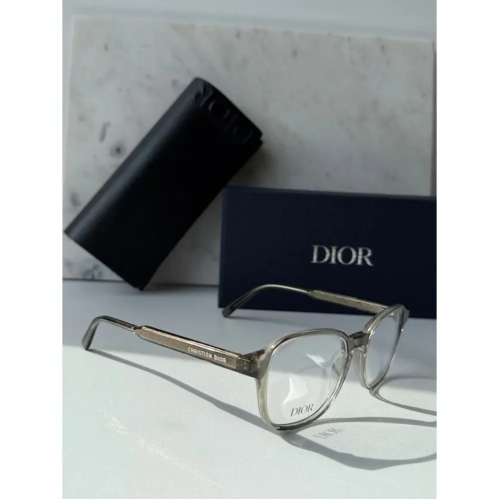 NEW Dior BotanicaO S2I Unisex Eyeglasses Frames in Brown - Picture 4 of 7